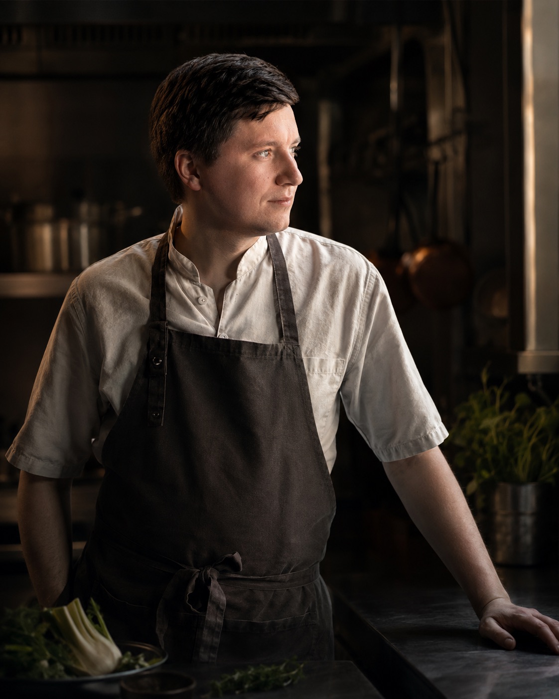 Pavlo Samoshko private plant-based chef in Stockholm